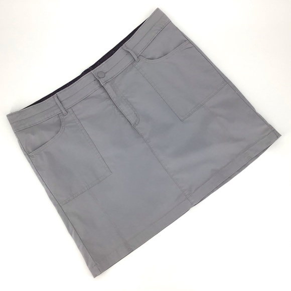 Lee Dresses & Skirts - Lee Straight Fit Aleesa Skort, Alloy Grey, 18